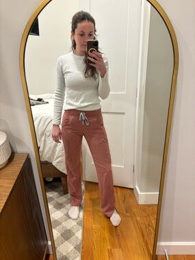 FIGS mauve Scrub Pants